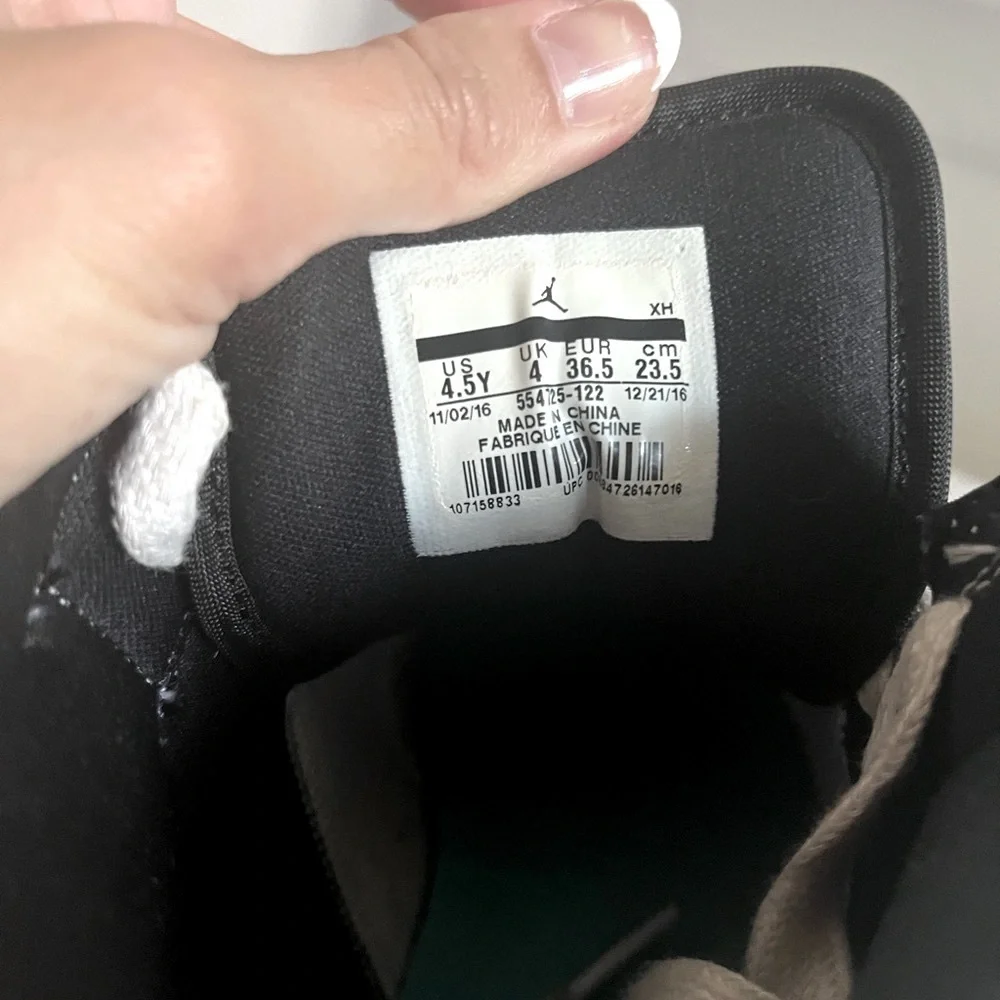 Nike Air Jordan Sneakers- White and Black